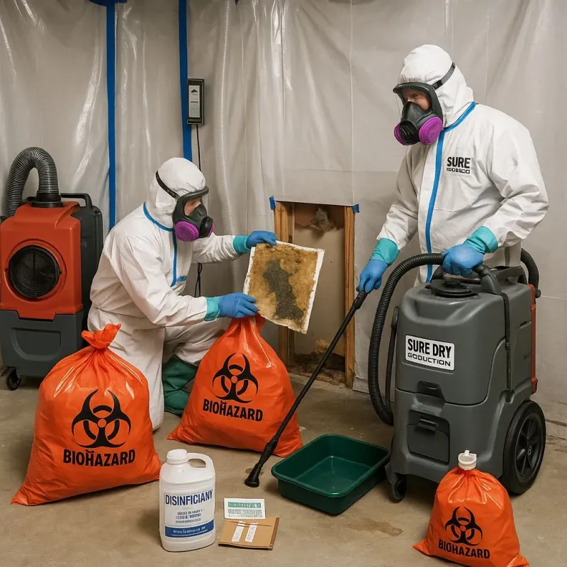Contaminated Water Handling Protocols process in Noyack, NY